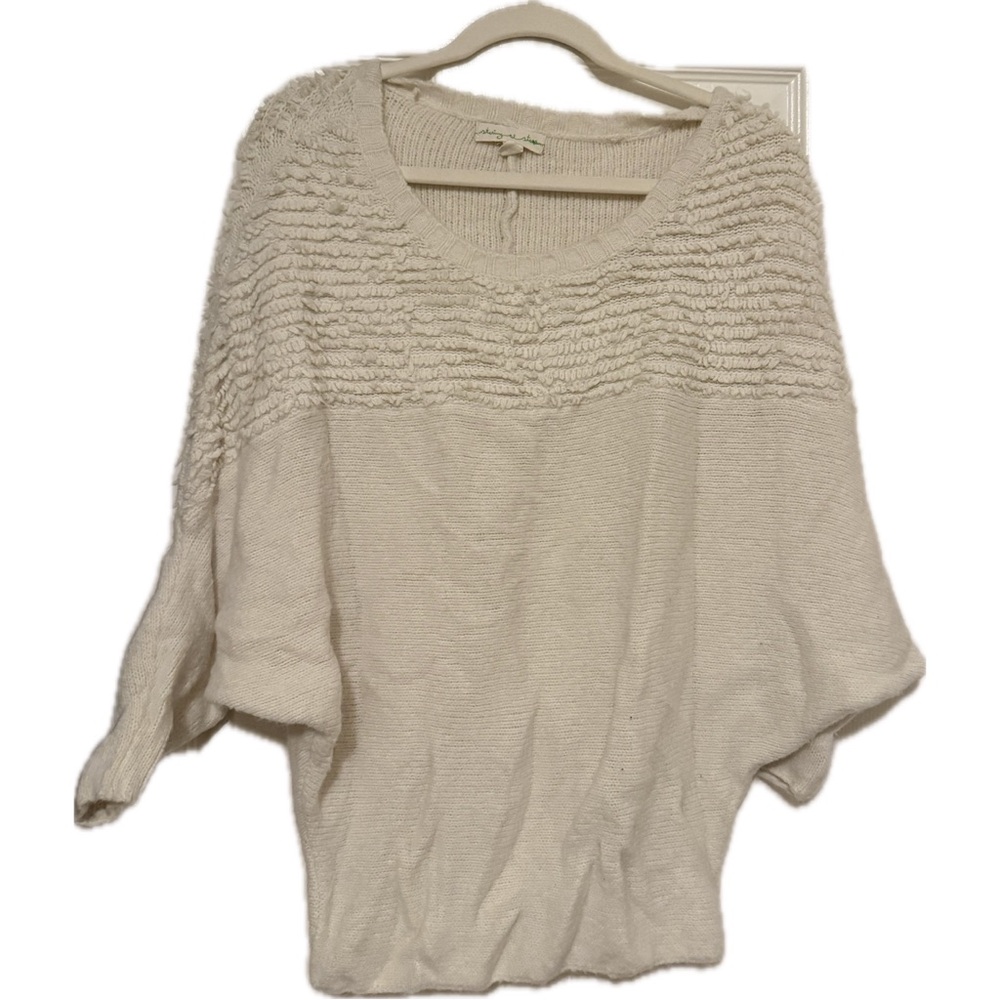 Urban Outfitters Staring at Stars Cream Dolman Sweater